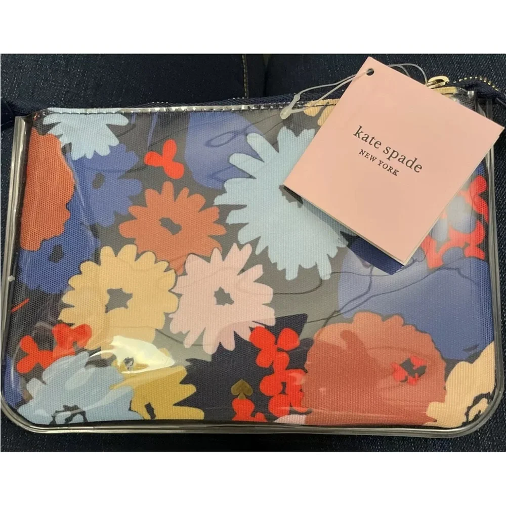 NWT Kate Spade Swing Flora Pencil Pouch